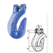 Grade 100, V10 Clevis Grab Hook.