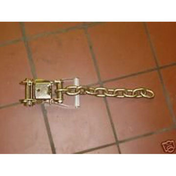 Ratchet short wide handle with 3/8 g70 12inch chain tail Ratchet with 3/8 grade 70 12" Chain tail