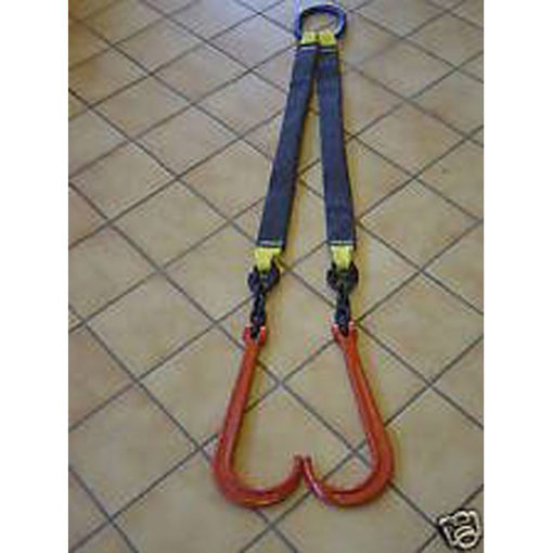 Nylon Sling 15" J Alloy Grade 80 3/8 X 3 Ft Tow Dolly Axle Wrecker Tie Down