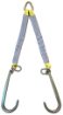 2ft Nylon V Bridle with Fittings Axle Straps Tow