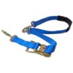 Axle strap with ratchet combo blue